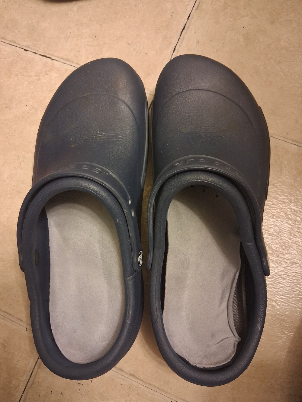 Big Mens Crocs Classic Clog in Navy Size 12